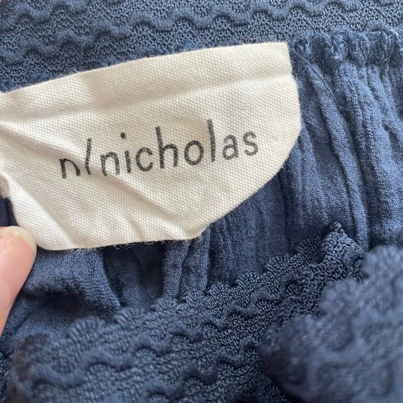 N/Nicholas Blue off-the-shoulder top - Picture 3 of 3